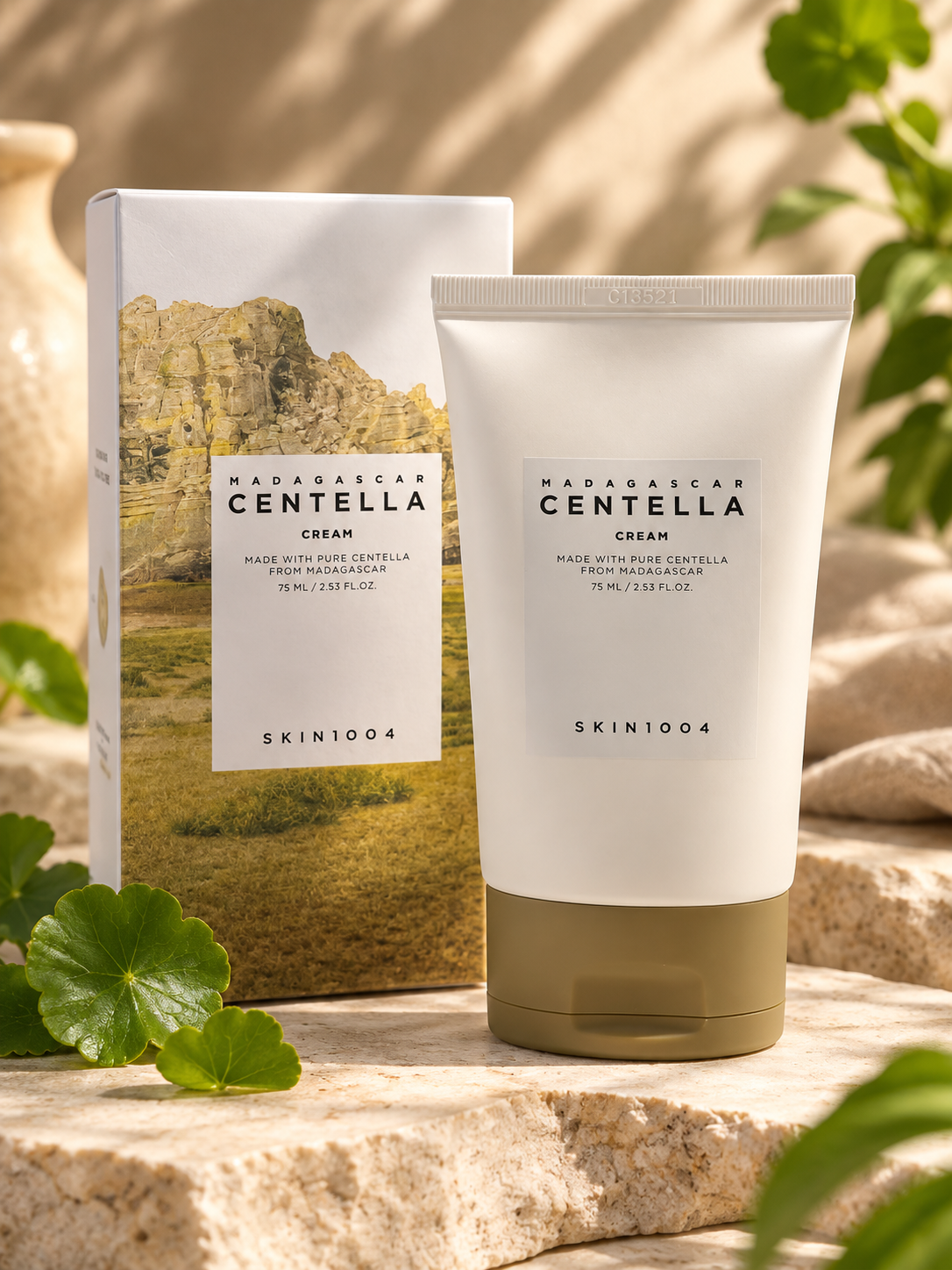 SKIN1004 Madagascar Centella Cream – Crème Apaisante & Hydratante 75 ml  Description