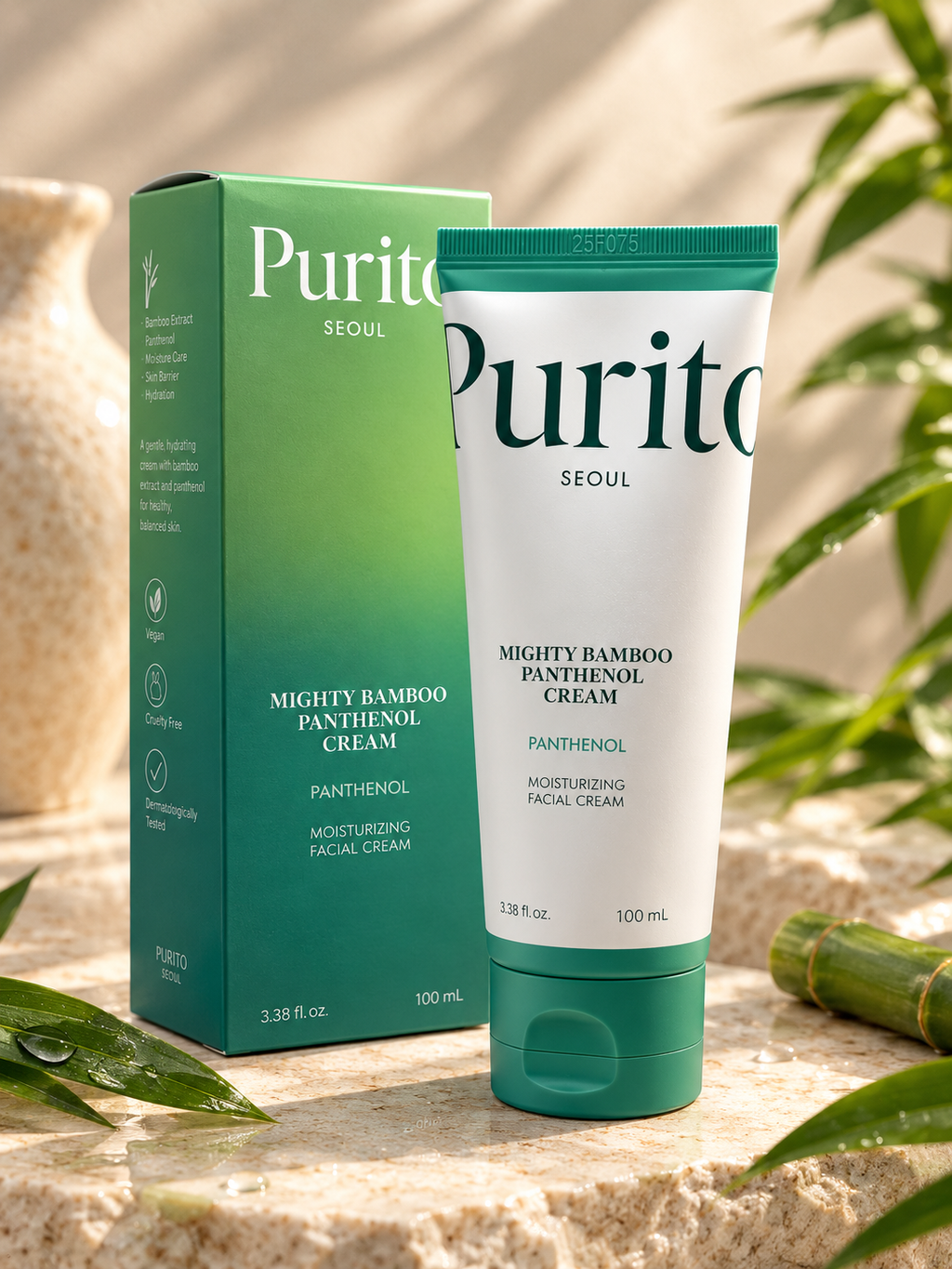 Purito Seoul Mighty Bamboo Panthenol Cream – 100 ml